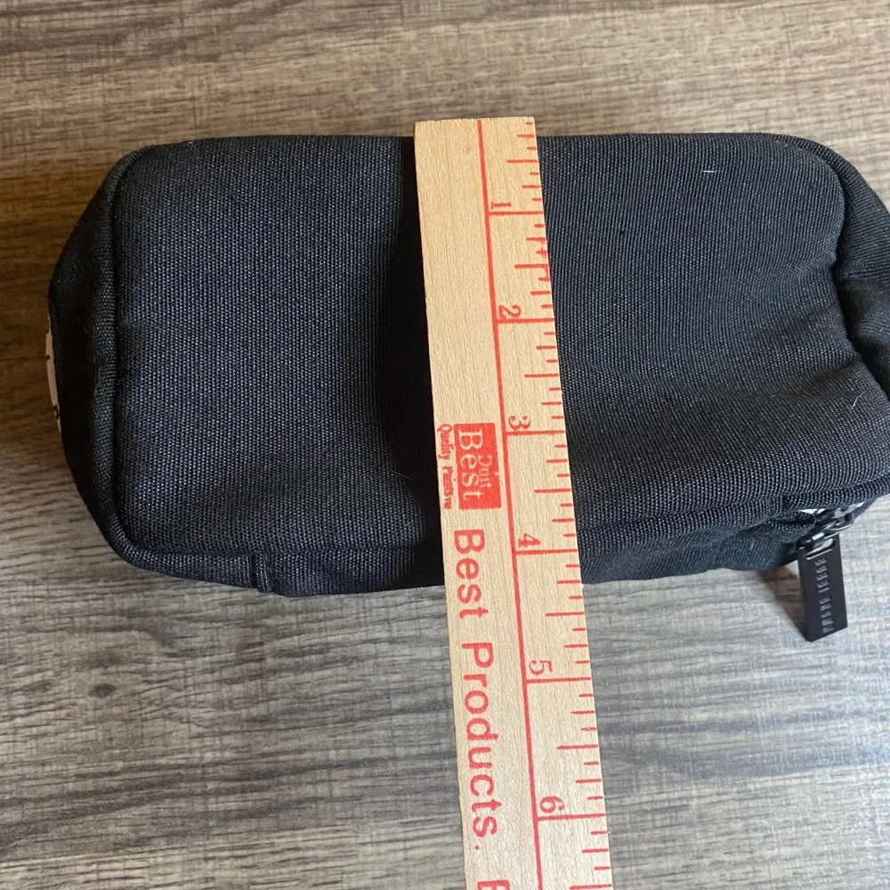 Bobbi Brown Black Cosmetic Bag Pouch‎ Zippered Travel Makeup Organizer